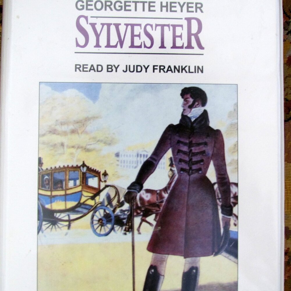 GEORGETTE HEYER AUDIOBOOK "SYLVESTER" REGENCY ROMANCE, CASSETTES